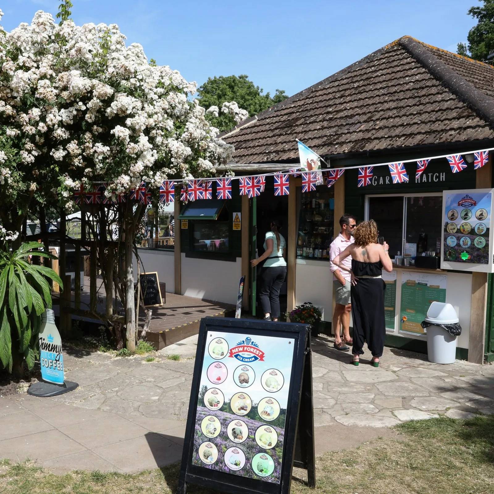 The Garden Hatch at Tuckton Tea Gardens